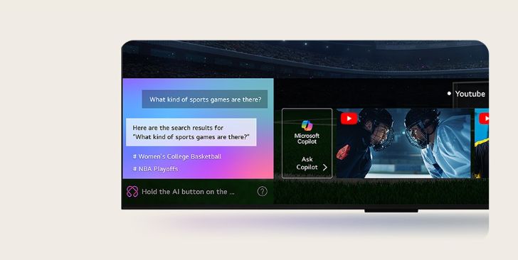 AI Concierge sẽ hoạt động khi bạn nhấn 1 lần nhanh vào nút AI