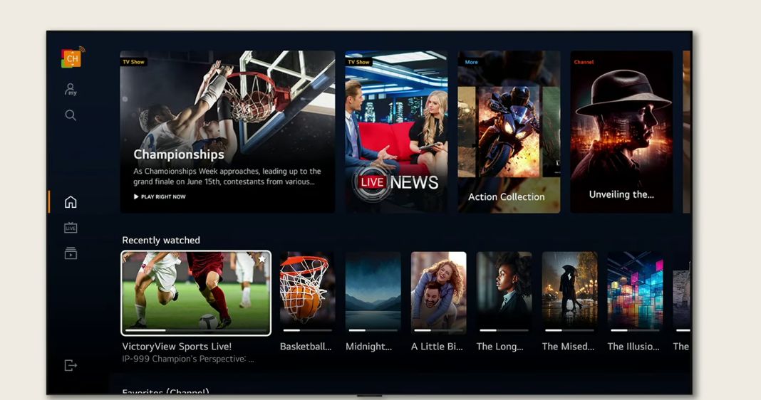 Dịch vụ độc quyền LG Channels