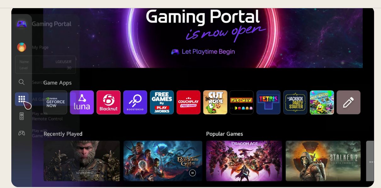 Trung tâm trò chơi mới nhờ Gaming Portal
