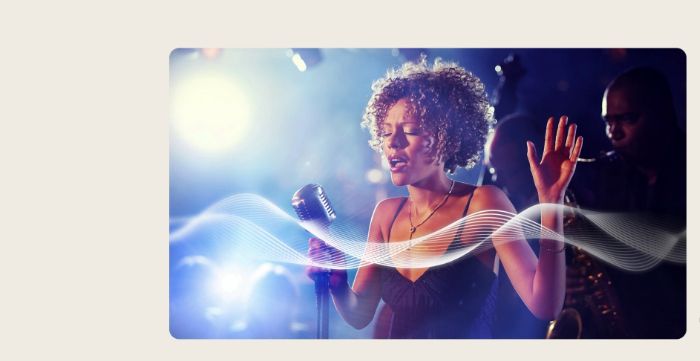 AI Sound Wizard có thể chọn âm thanh yêu thích từ 40 triệu thông số