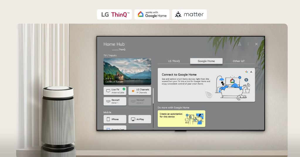 Home Hub là nền tảng toàn diện dành cho căn nhà thông minh