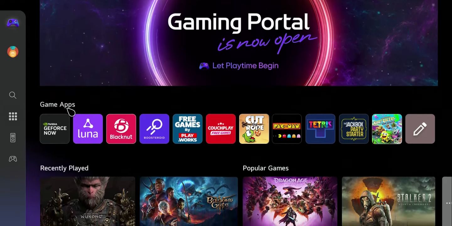 Trung tâm trò chơi với Gaming Portal cực kỳ đỉnh cao