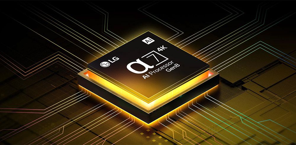 Bộ xử lý AI alpha 7 Gen8 đã được cải tiến về hiệu suất và khả năng xử lý