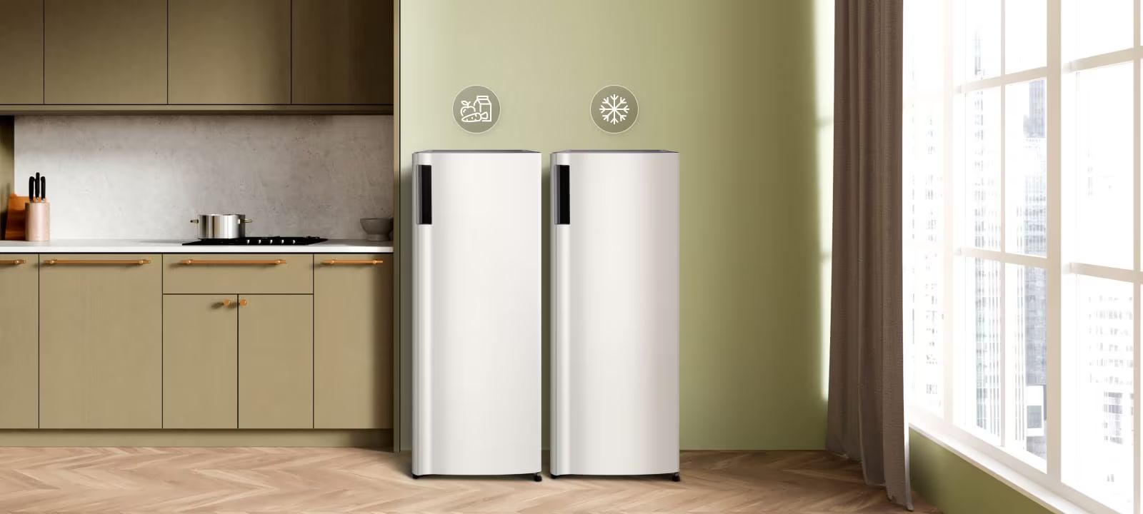 Giới thiệu chung về tủ đông LG LOF16BGM 165 lít