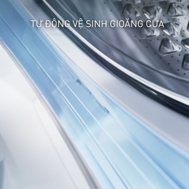 Tính năng tự động vệ sinh gioăng cửa