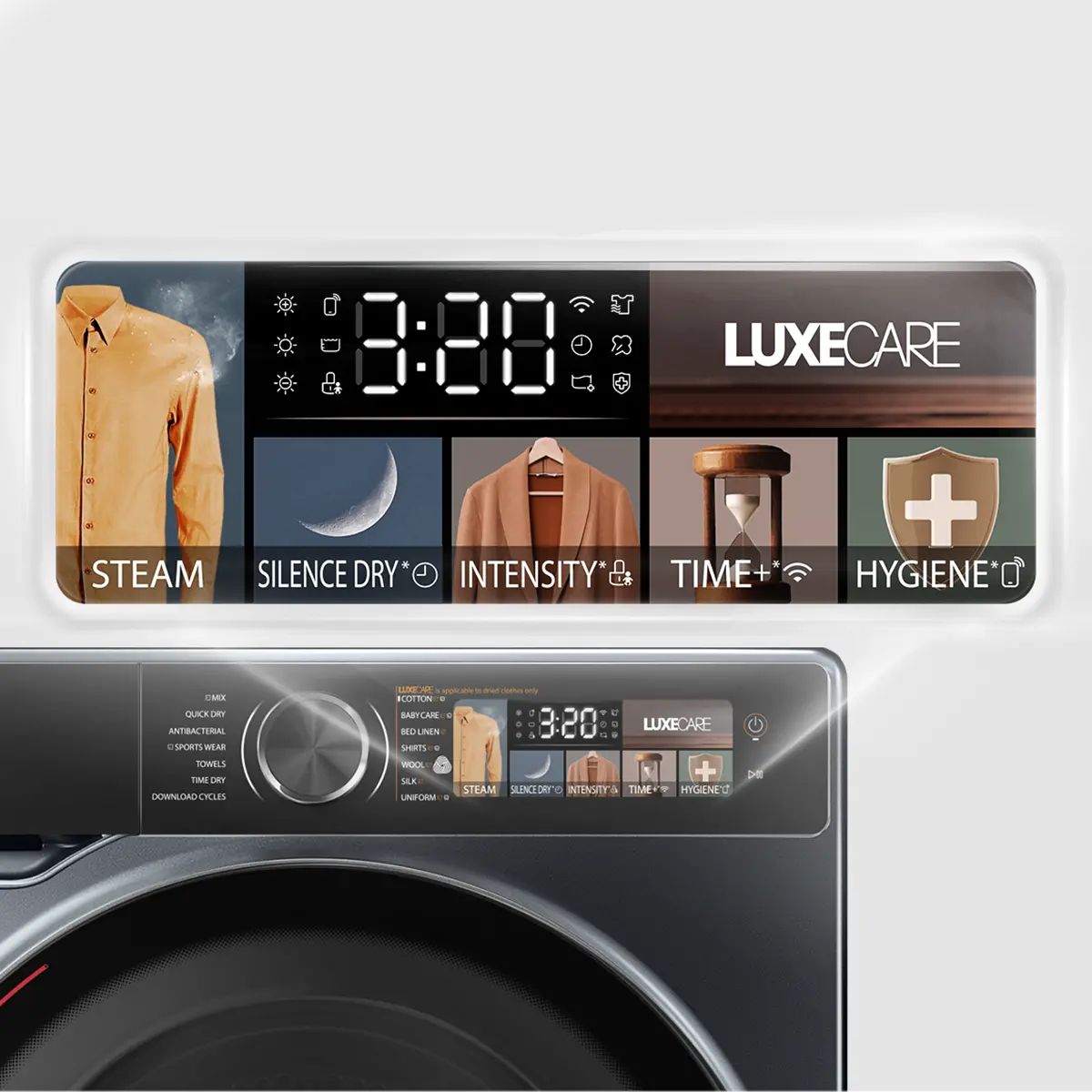 Bảng điều khiển thiết kế hoàn toàn bằng cảm ứng siêu nhạy