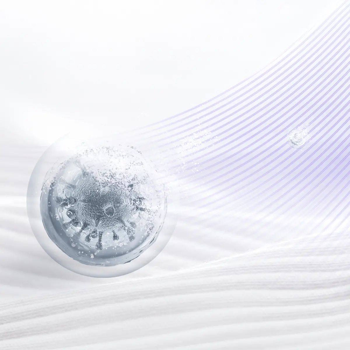 Công nghệ UV Sensitize giúp kháng khuẩn hiệu quả