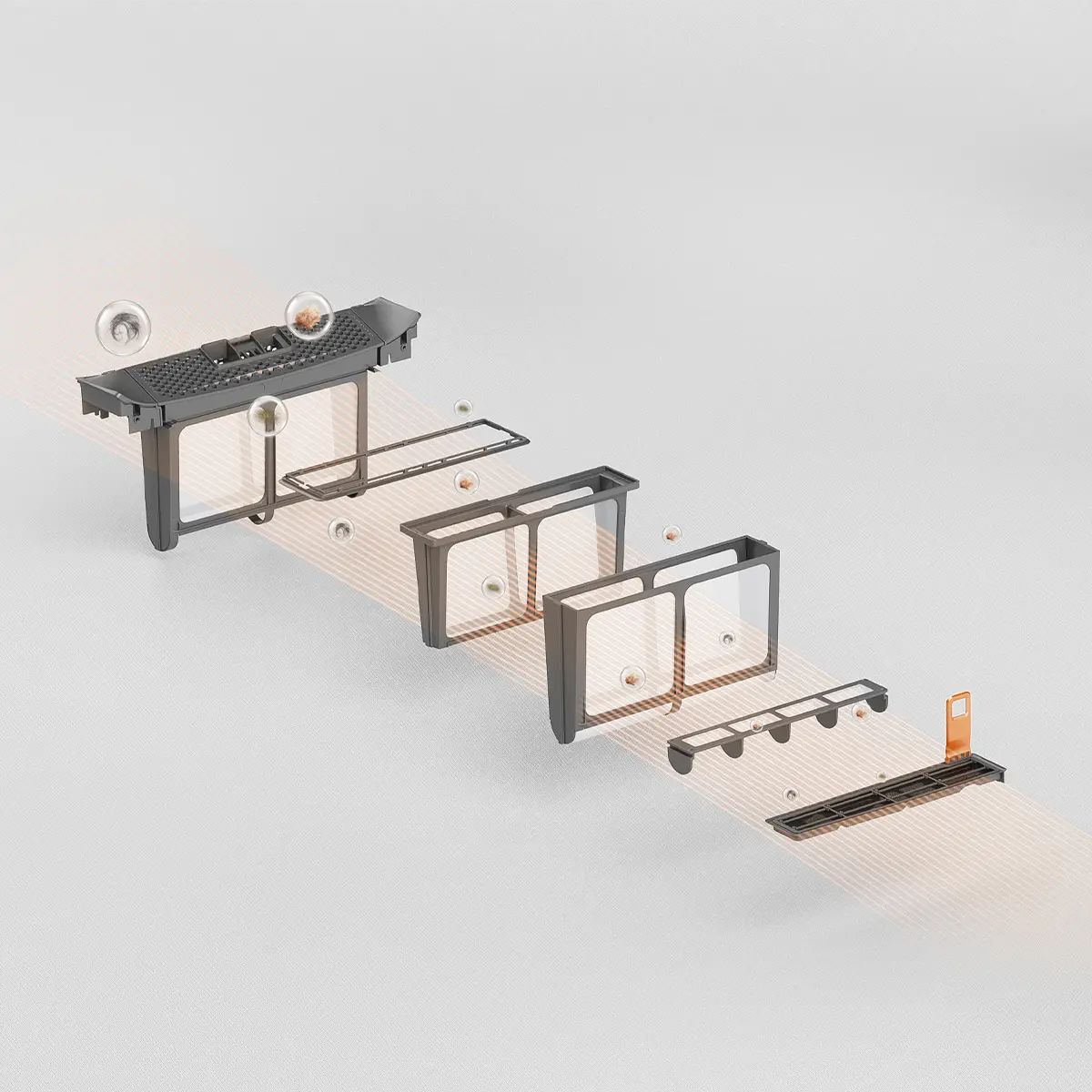 Bộ lọc 6 lớp cải tiến nâng cấp mang đến hiệu quả