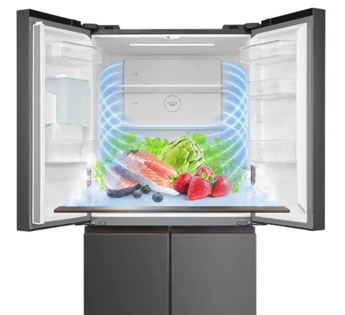 Toshiba đã trang bị trên sản phẩm của mình công nghệ làm lạnh đa chiều thông minh