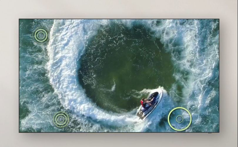 Công nghệ Object Tracking Sound theo dõi mọi chuyển động được hỗ trợ bởi AI