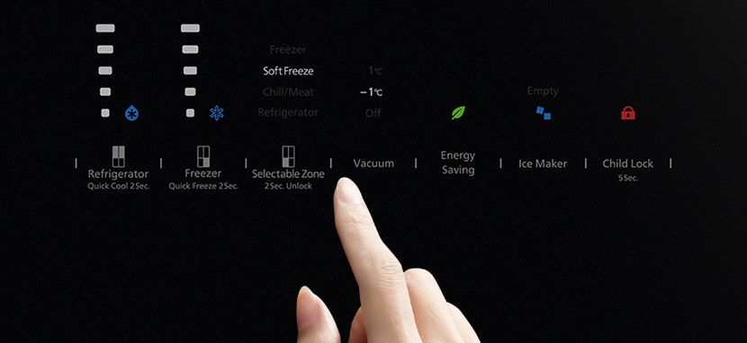 Tổng kho điều hòa, điện máy miền Bắc tại Hà Nội Bảng điều khiển cảm ứng tiện lợi