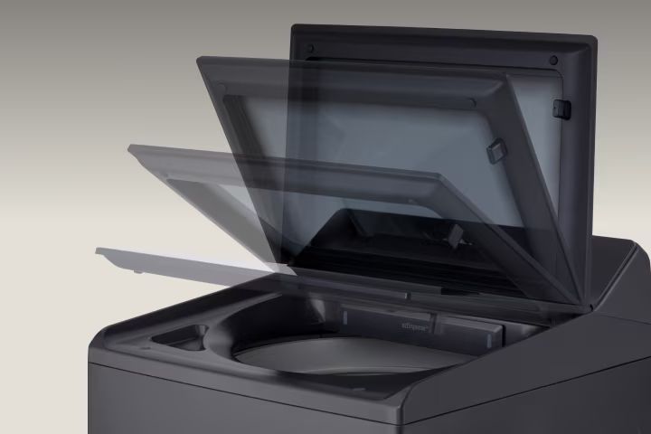 Tổng kho điều hòa, điện máy miền Bắc tại Hà Nội Hệ thống đóng mở nắp máy nhẹ nhàng Soft closing door