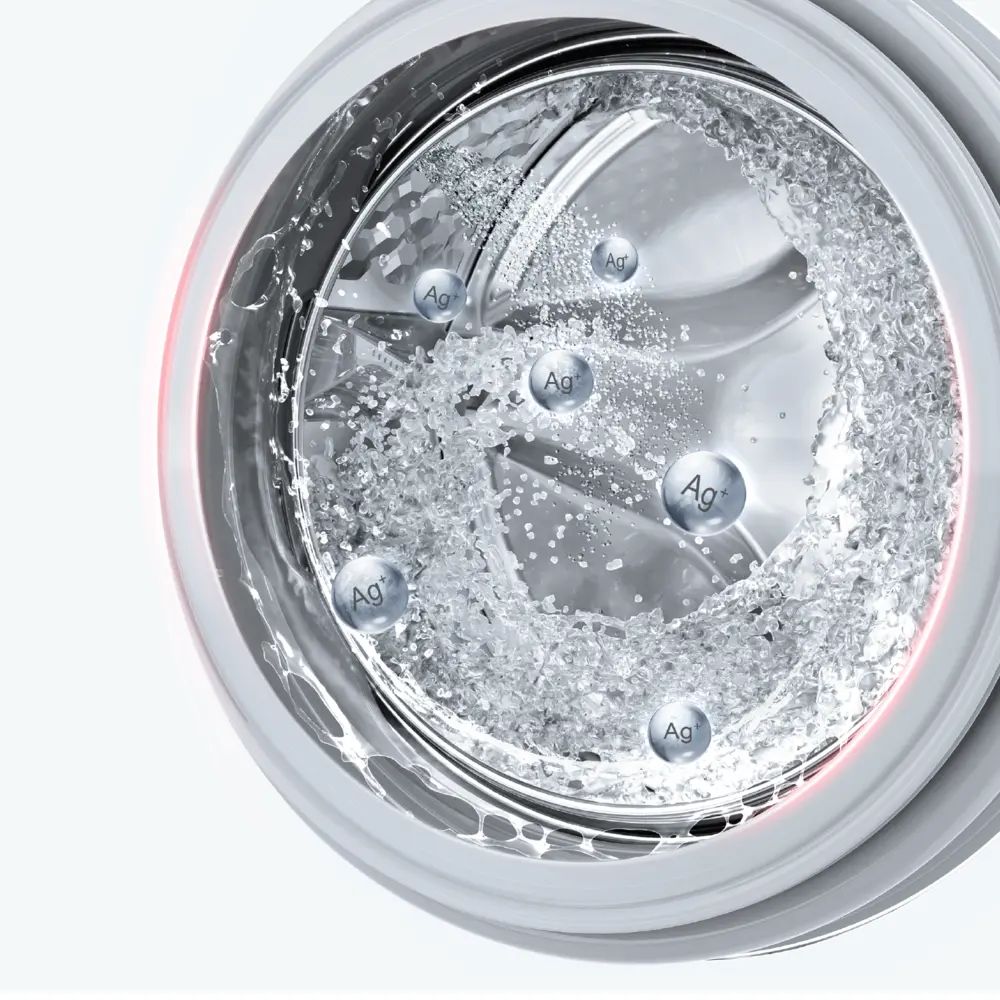 Sử dụng Ag+ đảm bảo kháng khuẩn hiệu quả trên đồ giặt đến 99%