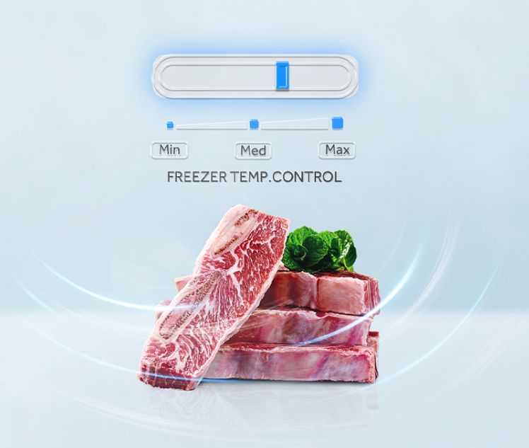 Tổng kho điều hòa, điện máy miền Bắc tại Hà Nội Công nghệ làm lạnh siêu nhanh giúp nhiệt độ bên trong tủ được hạ xuống