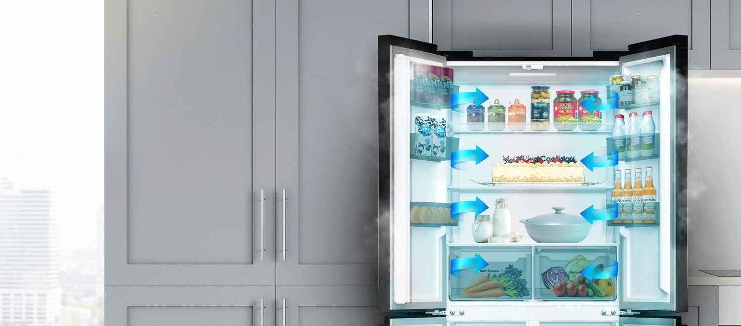 Tổng kho điều hòa, điện máy miền Bắc tại Hà Nội Công nghệ làm lạnh đa chiều Multi Air Flow