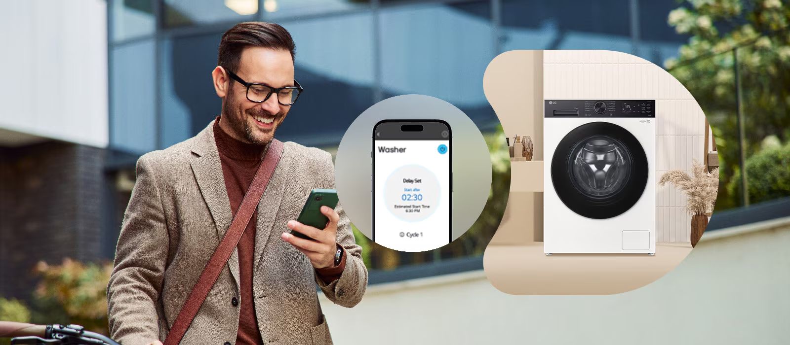 Kết nối và điều khiển máy giặt từ xa trên ứng dụng LG ThinQ