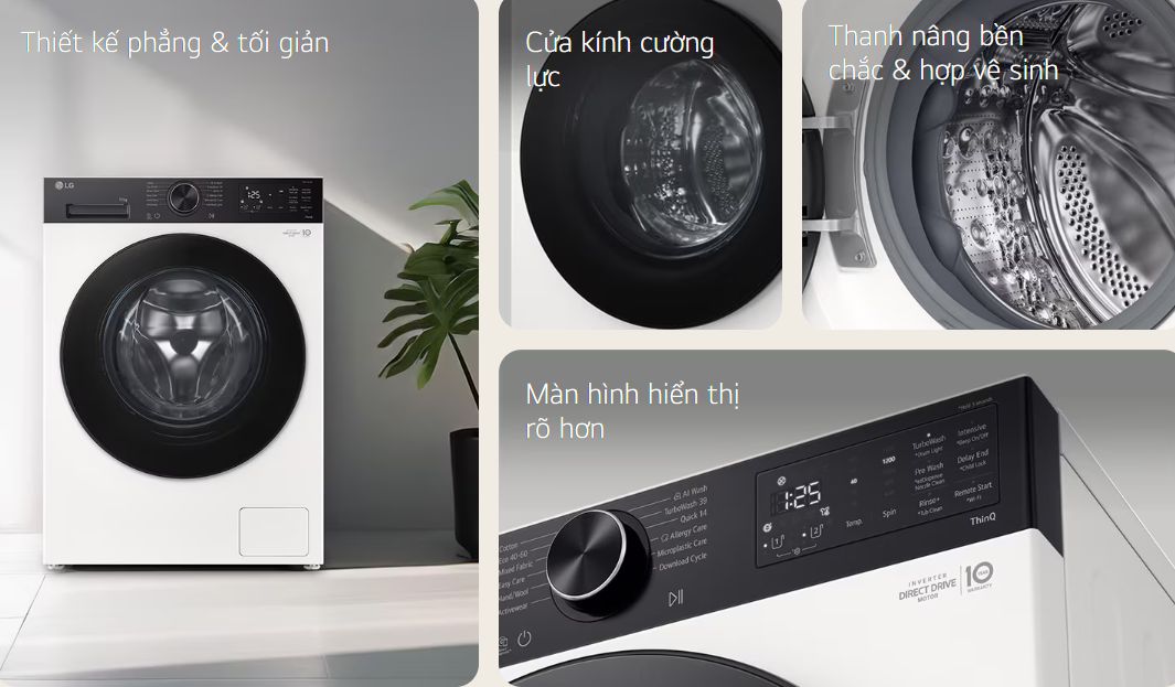 Tổng kho điều hòa, điện máy miền Bắc tại Hà Nội Bảng điều khiển hiển thị sắc nét, cùng với đó là chú thích song ngữ Anh - Việt