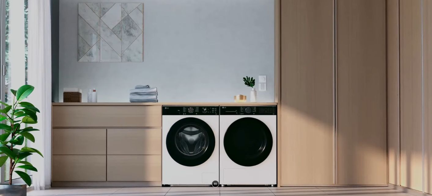 Tổng kho điều hòa, điện máy miền Bắc tại Hà Nội Chế độ Smart Pairing thông minh kết nối giữa máy giặt và máy sấy