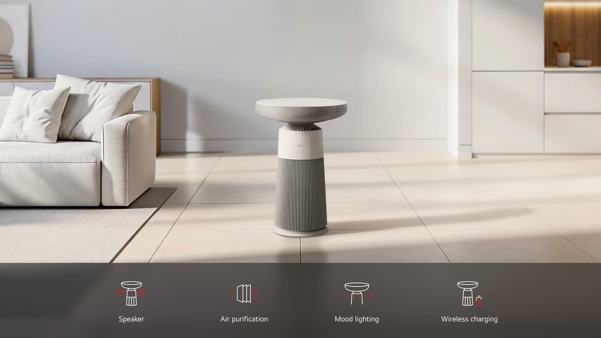 Tổng kho điều hòa, điện máy miền Bắc tại Hà Nội Tổng quan về thiết kế máy lọc không khí LG AS20GSHU0