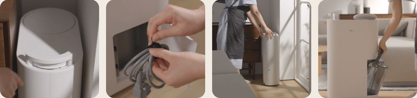 Tổng kho điều hòa, điện máy miền Bắc tại Hà Nội Thiết kế ẩn để bạn cất gọn gàng, không gây vướng víu