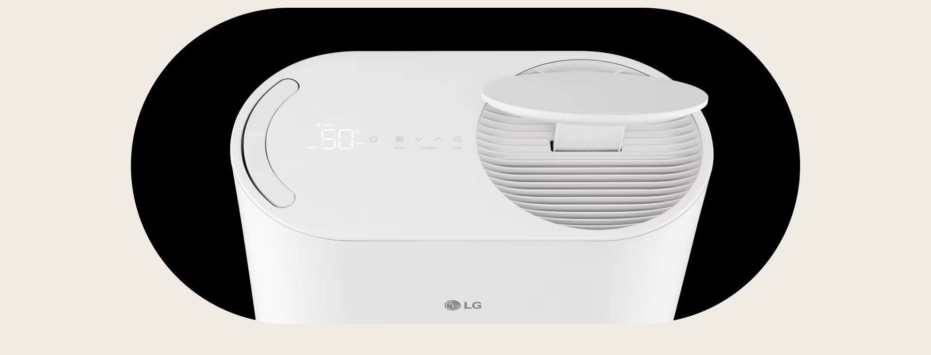 Tổng kho điều hòa, điện máy miền Bắc tại Hà Nội Bảng điều khiển cảm ứng thiết kế liền mạch ngay ở trên mặt máy với màn hình LED sắc nét