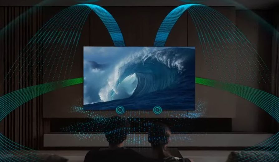 Công nghệ Dolby Atmos kết hợp loa đánh trần của Samsung