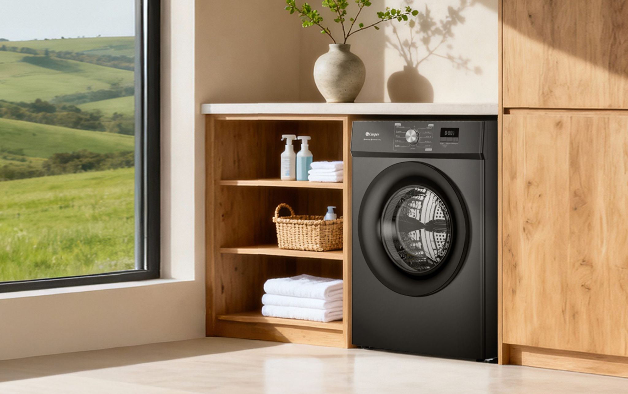 Tổng kho điều hòa, điện máy miền Bắc tại Hà Nội Casper TD-EE8VG1 còn ghi điểm nhờ tích hợp hàng loạt các tiện ích