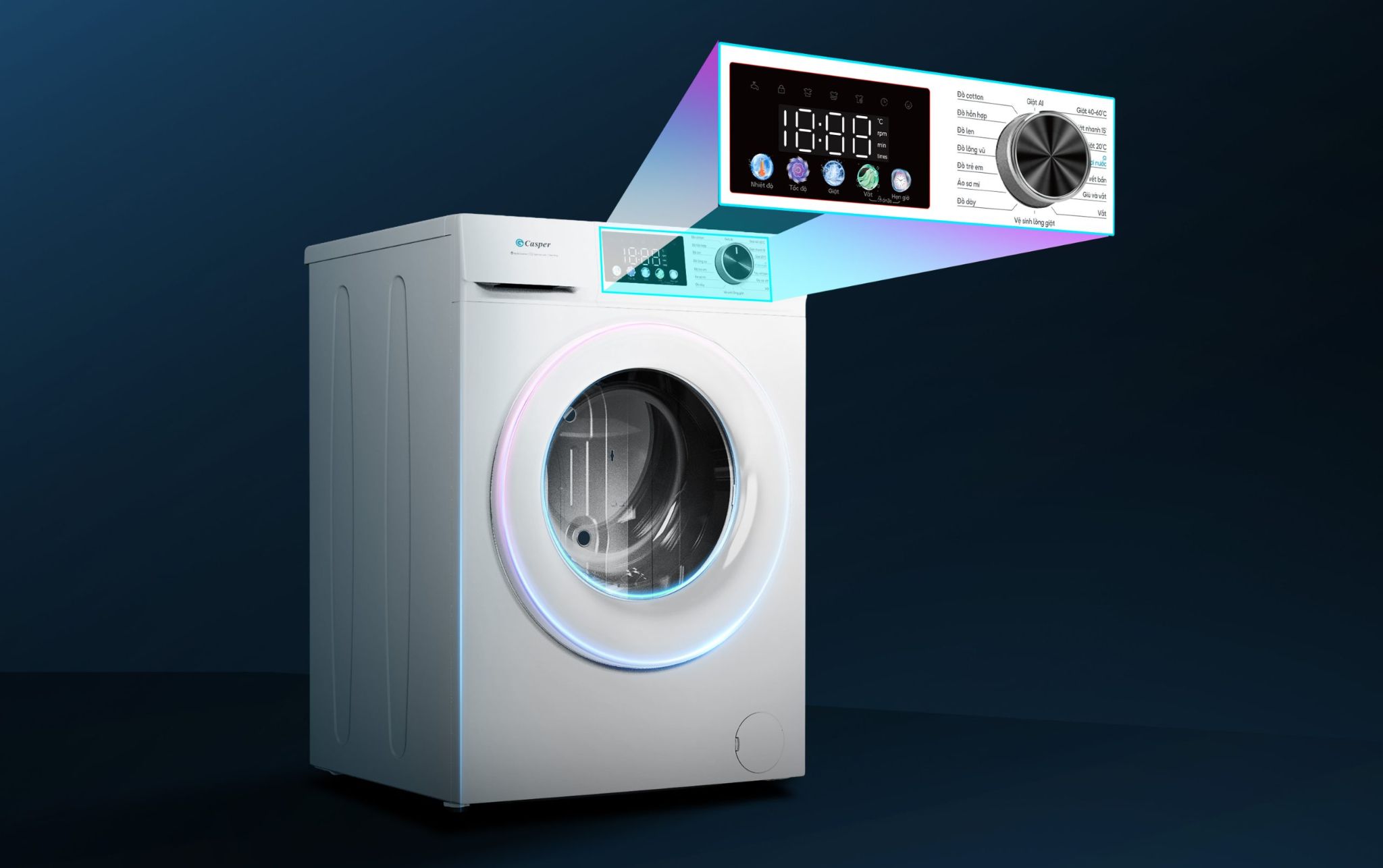 Sở hữu bảng điều khiển đa sắc trực quan