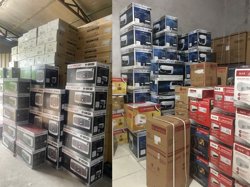 Tổng kho điều hòa, điện máy miền Bắc tại Hà Nội Cần mua bình nóng lạnh tại Bắc Ninh chọn Tổng Kho Điện Máy Thịnh Phát