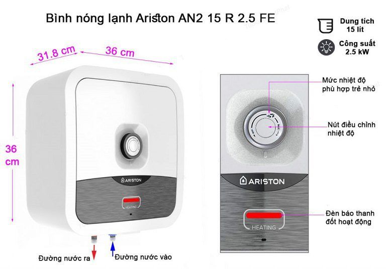 Tổng kho điều hòa, điện máy miền Bắc tại Hà Nội Ariston – Dẫn đầu về độ bền và công nghệ an toàn