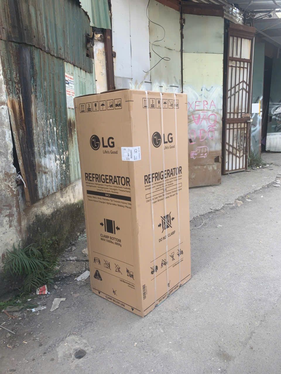 Tổng kho điều hòa, điện máy miền Bắc tại Hà Nội Địa chỉ uy tín mua tủ lạnh Multi Door LG F51EG 510 lít chính hãng