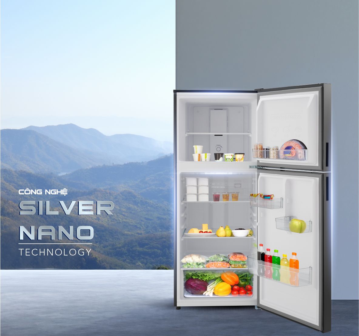 Công nghệ Silver Nano khử mùi, diệt khuẩn 