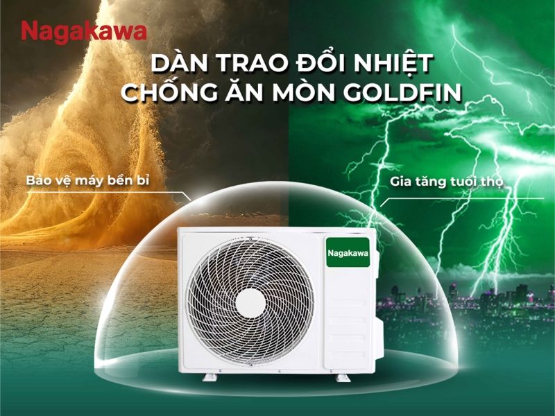 Tổng kho điều hòa, điện máy miền Bắc tại Hà Nội Dàn tản nhiệt phủ lớp chống ăn mòn