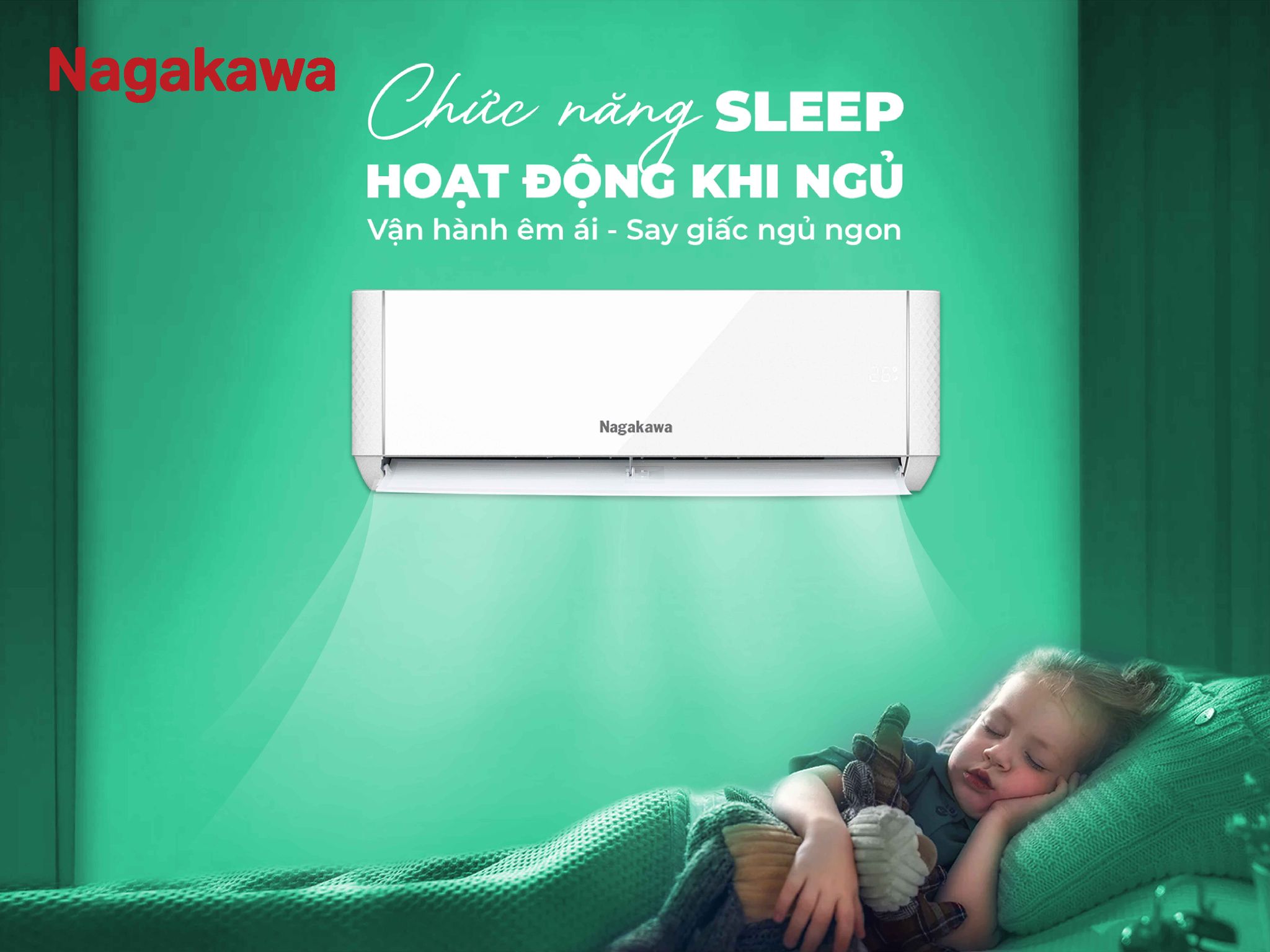Tổng kho điều hòa, điện máy miền Bắc tại Hà Nội Vận hành êm ái, tạo môi trường nghỉ ngơi lý tưởng