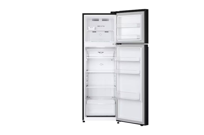 Các khay ngăn sử dụng chất liệu kính cường lực bền bỉ, dễ vệ sinh 