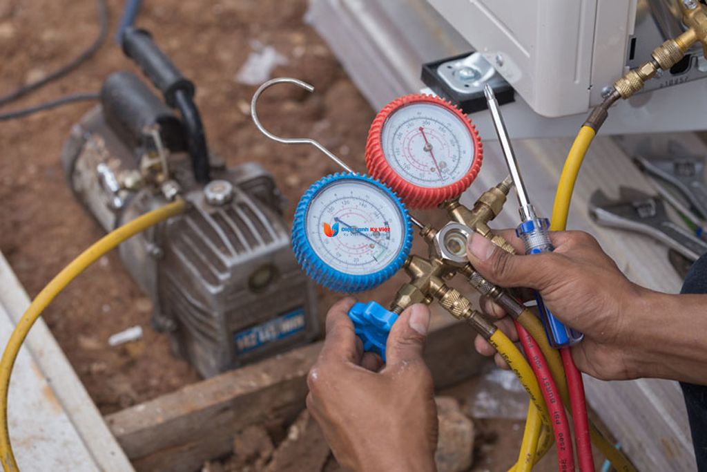 Máy lạnh Panasonic không lạnh do thiếu hoặc rò rỉ gas