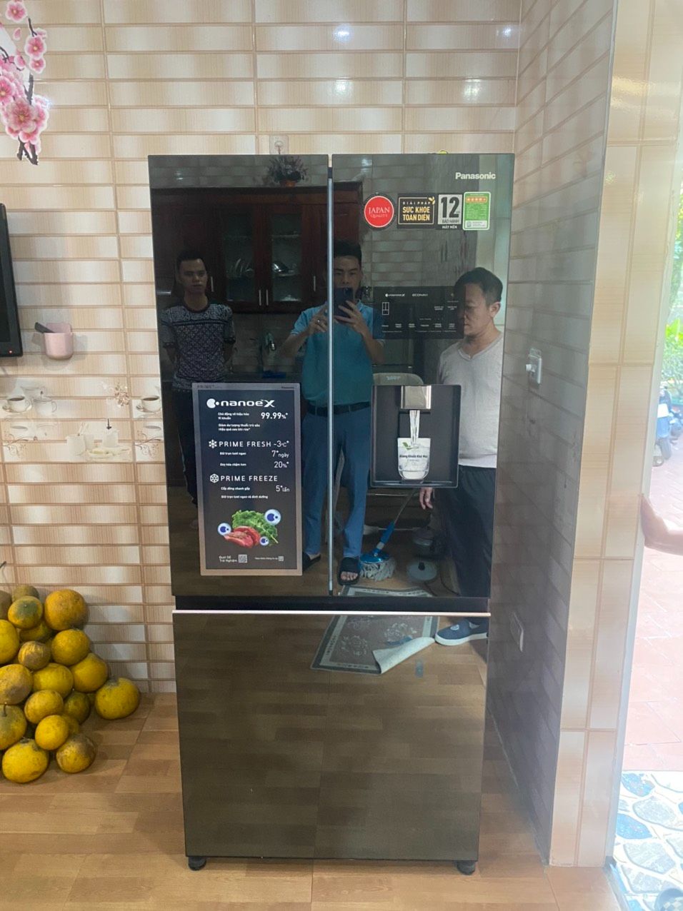 Tổng kho điều hòa, điện máy miền Bắc tại Hà Nội Địa chỉ mua tủ lạnh Panasonic NR-YW590XJKV 545 lít inverter giá rẻ, uy tín