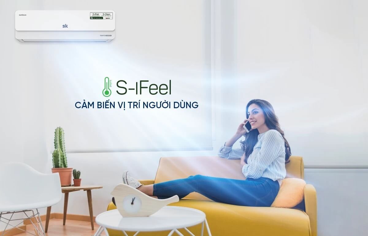 Công nghệ cảm biến S-iFeel thông minh 