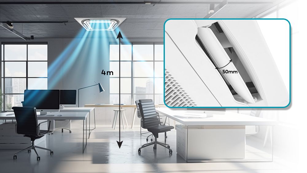 Cung cấp luồng khí mạnh mẽ