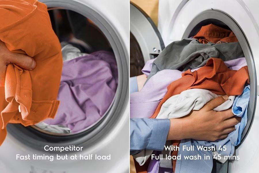 Giặt nhanh đầy tải FullWash45