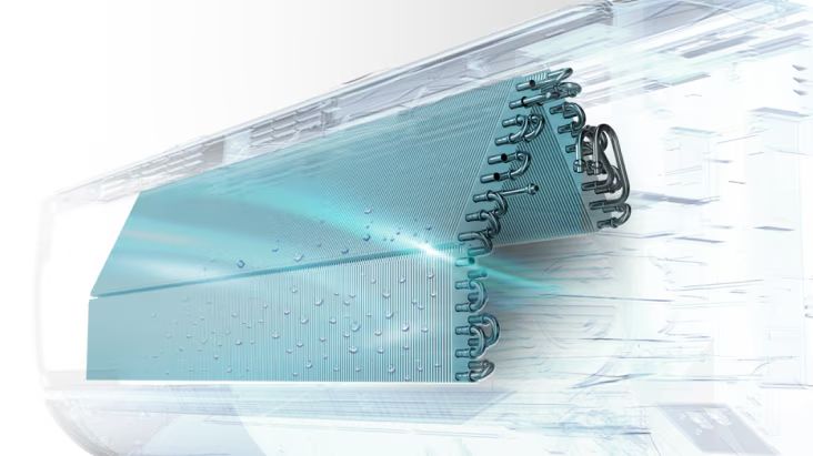 Chức năng tự động làm khô bộ trao đổi nhiệt