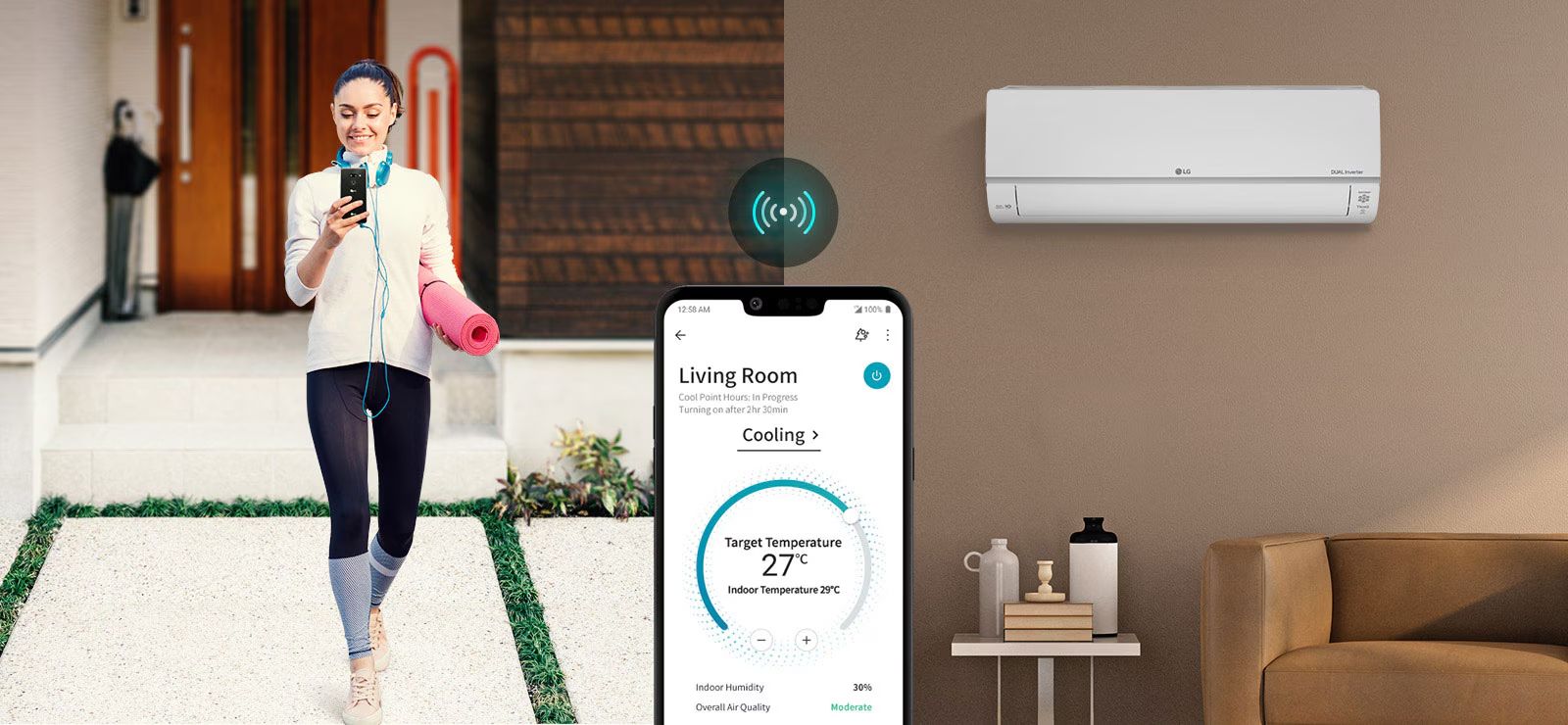 Ứng dụng LG ThinQ giúp điều khiển và kết nối thông minh 