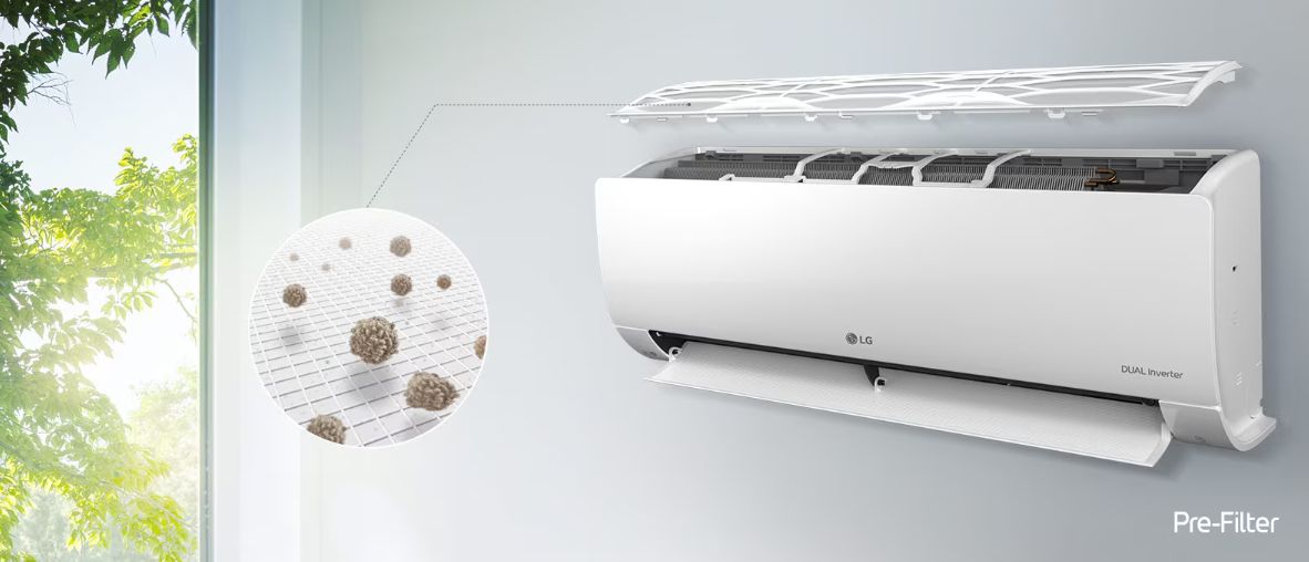 Màng lọc sơ cấp bắt giữ các hạt bụi thô ngay từ bước lọc đầu tiên.