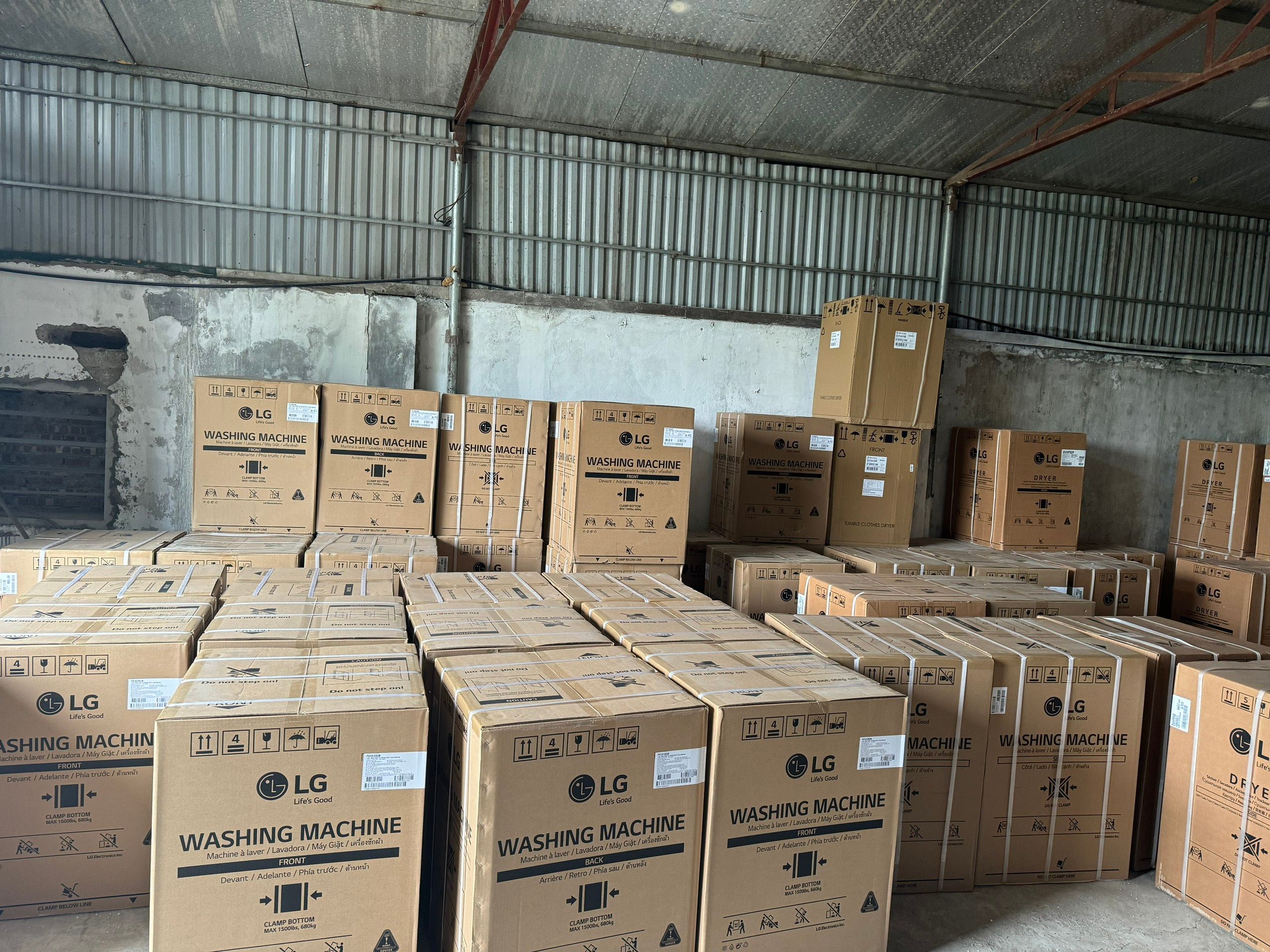 Địa chỉ mua máy giặt LG T2520AX7G 20kg inverter uy tín, chất lượng