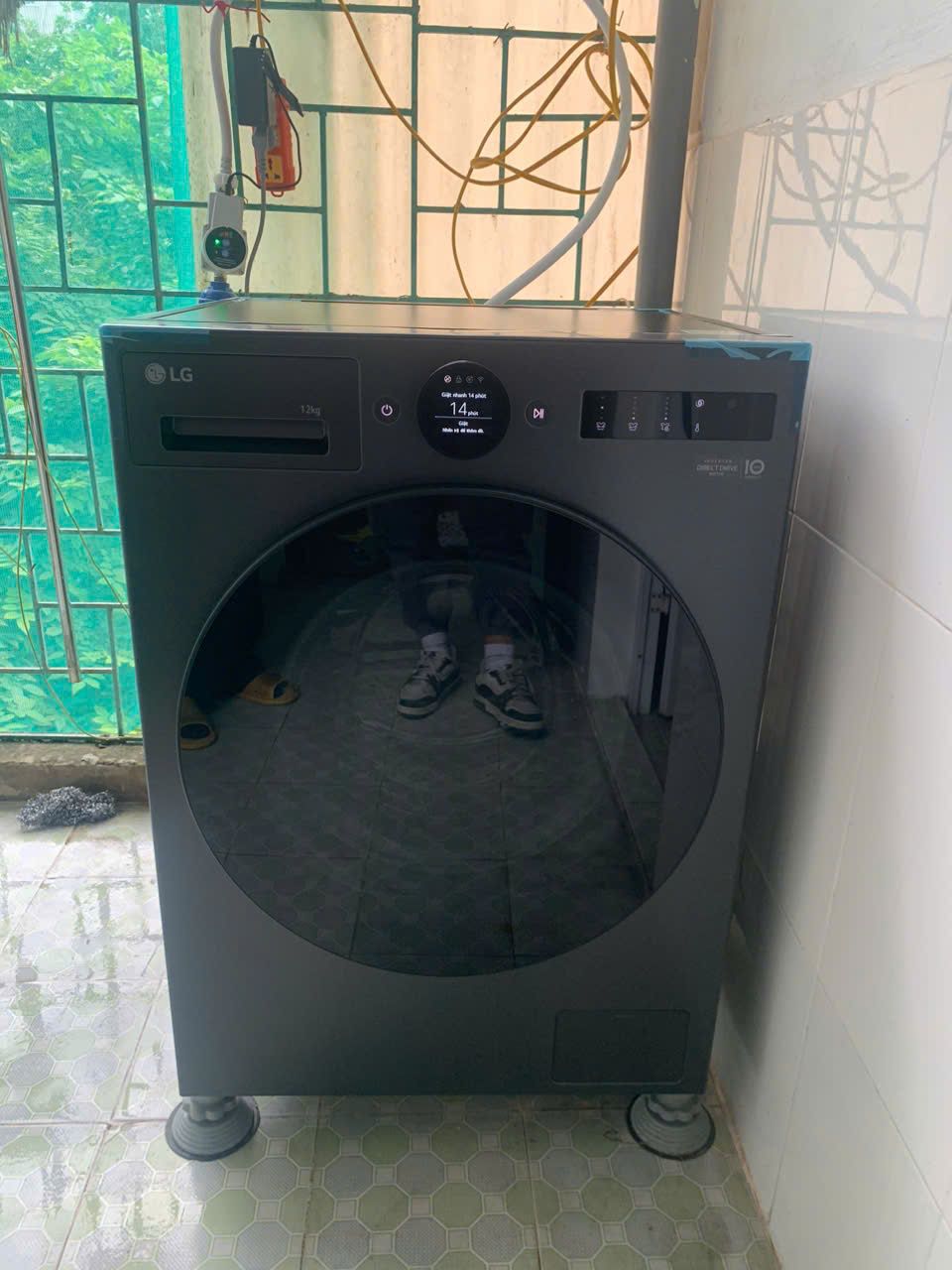 Tổng kho điều hòa, điện máy miền Bắc tại Hà Nội Địa chỉ mua máy giặt LG FX1412S3K 12kg inverter lồng ngang chính hãng