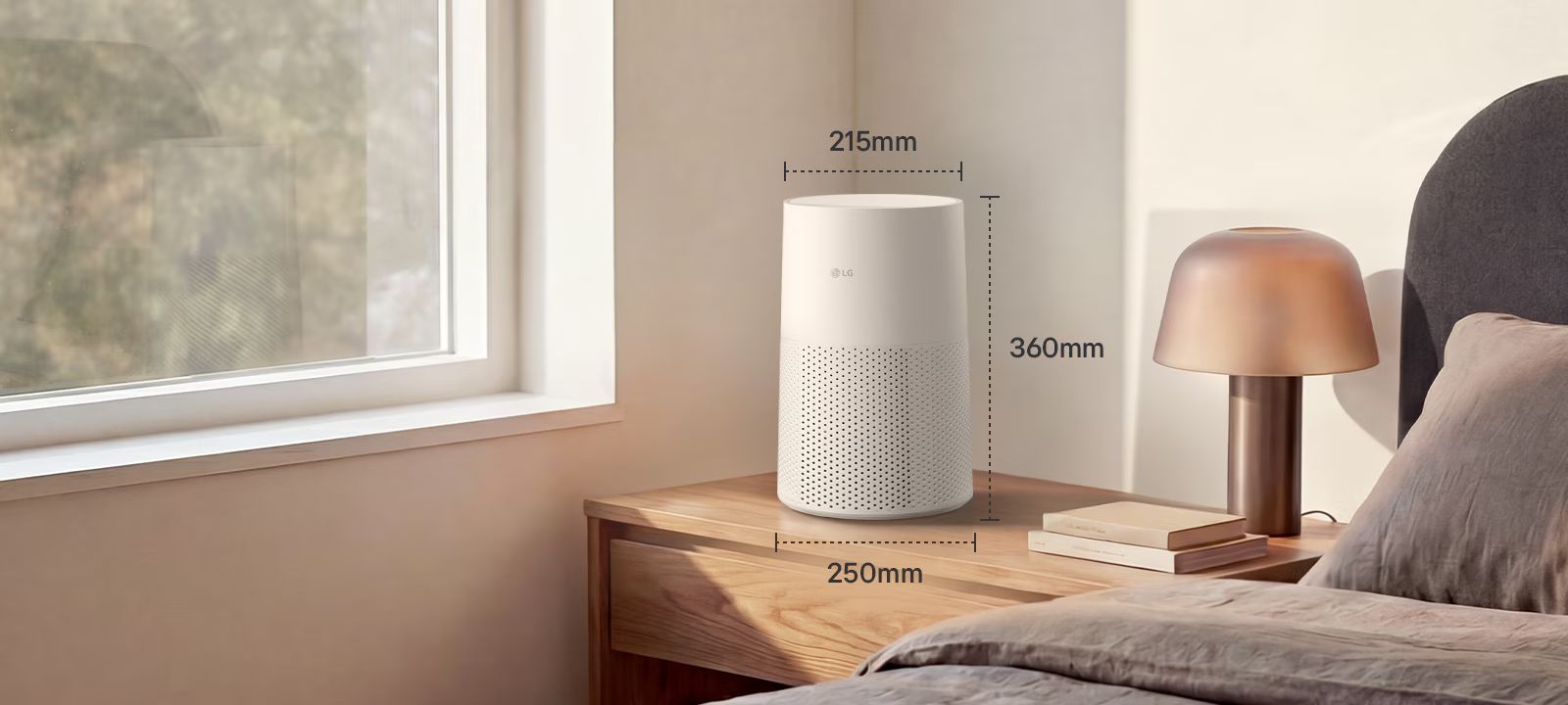 Thân máy nhỏ gọn, phù hợp lắp đặt trong nhiều vị trí 