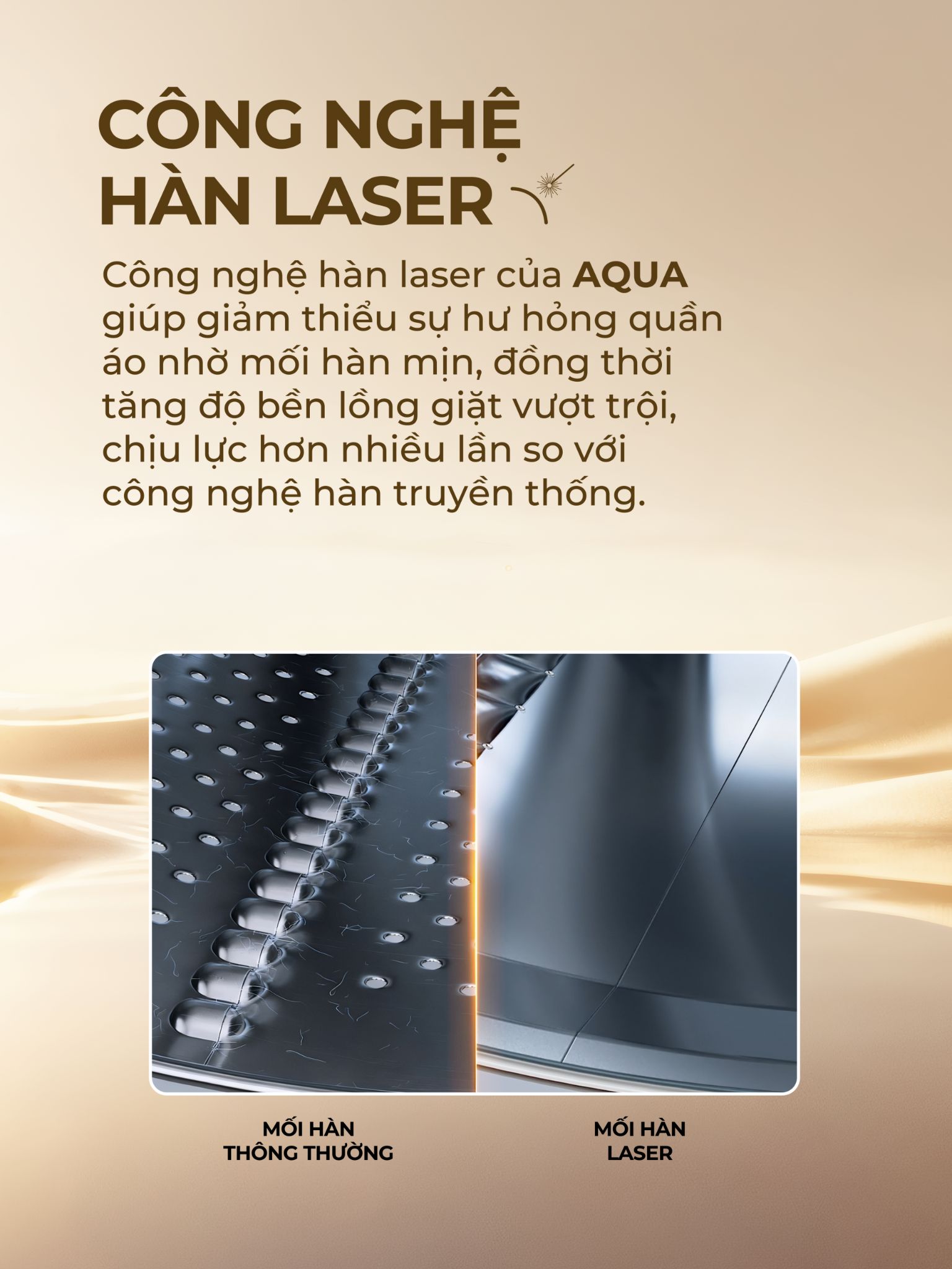 Tổng kho điều hòa, điện máy miền Bắc tại Hà Nội Công nghệ hàn Laser