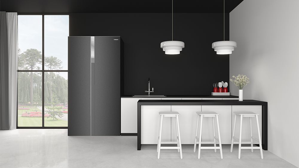 Hitachi HRSN9563DDXVN gây ấn tượng với phong cách hiện đại