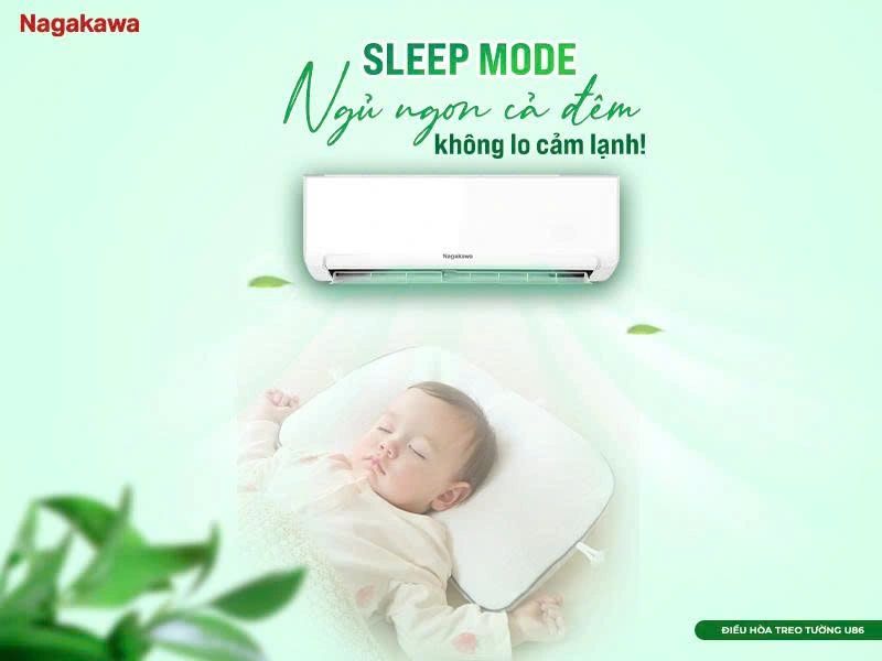 Hoạt động êm ái với chế độ ngủ đêm