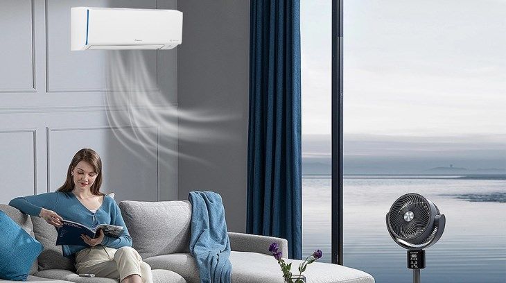 Không bật điều hòa liên tục cả ngày